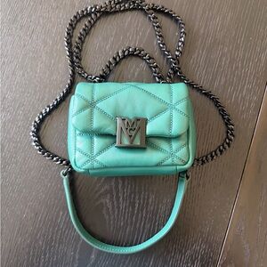 MCM Mini Travia Quilted crossbody